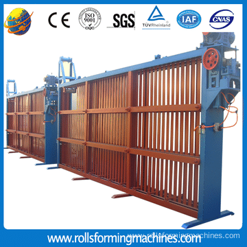 Straight seam high frequency welded roll forming machine